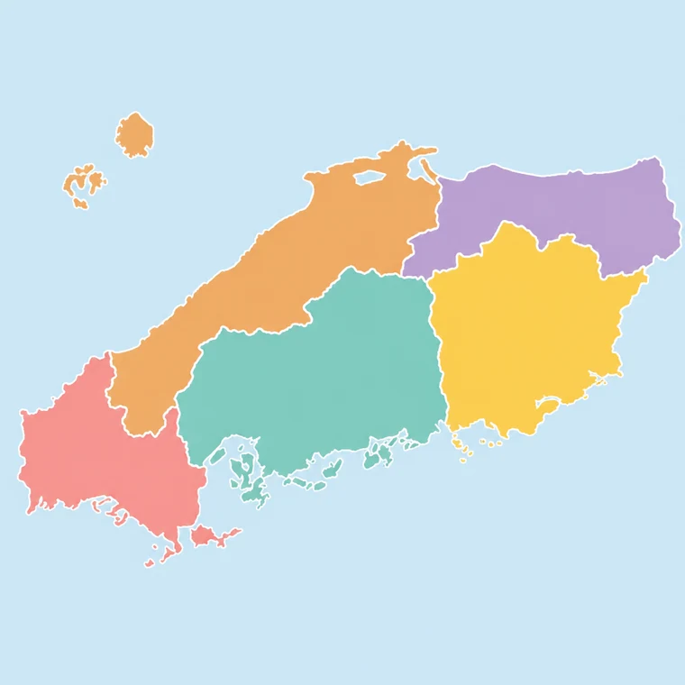 中国の地図