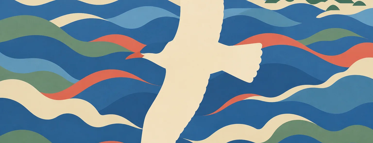 北海道羽幌高校のイメージイラスト