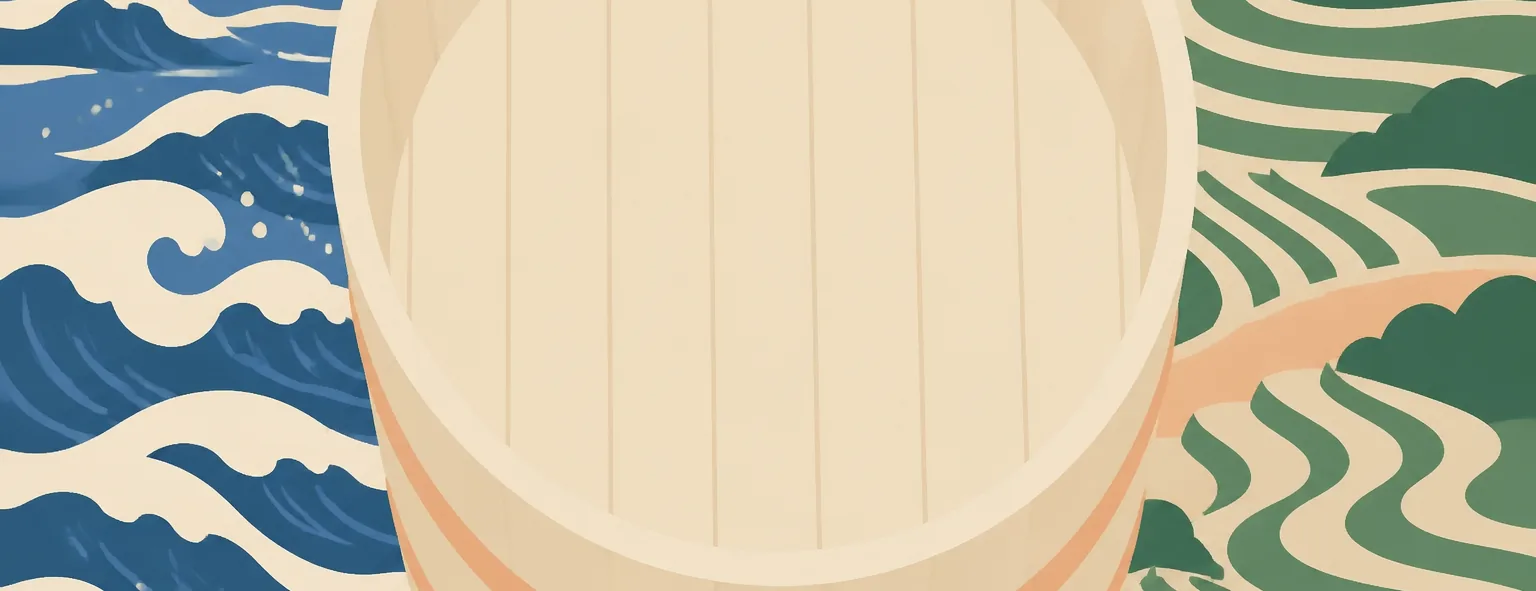 羽茂高校のイメージイラスト