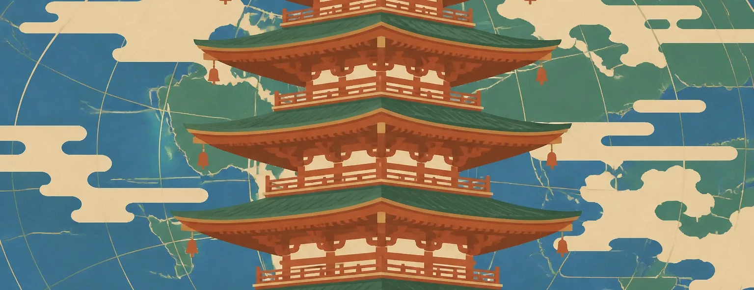 法隆寺国際高校のイメージイラスト