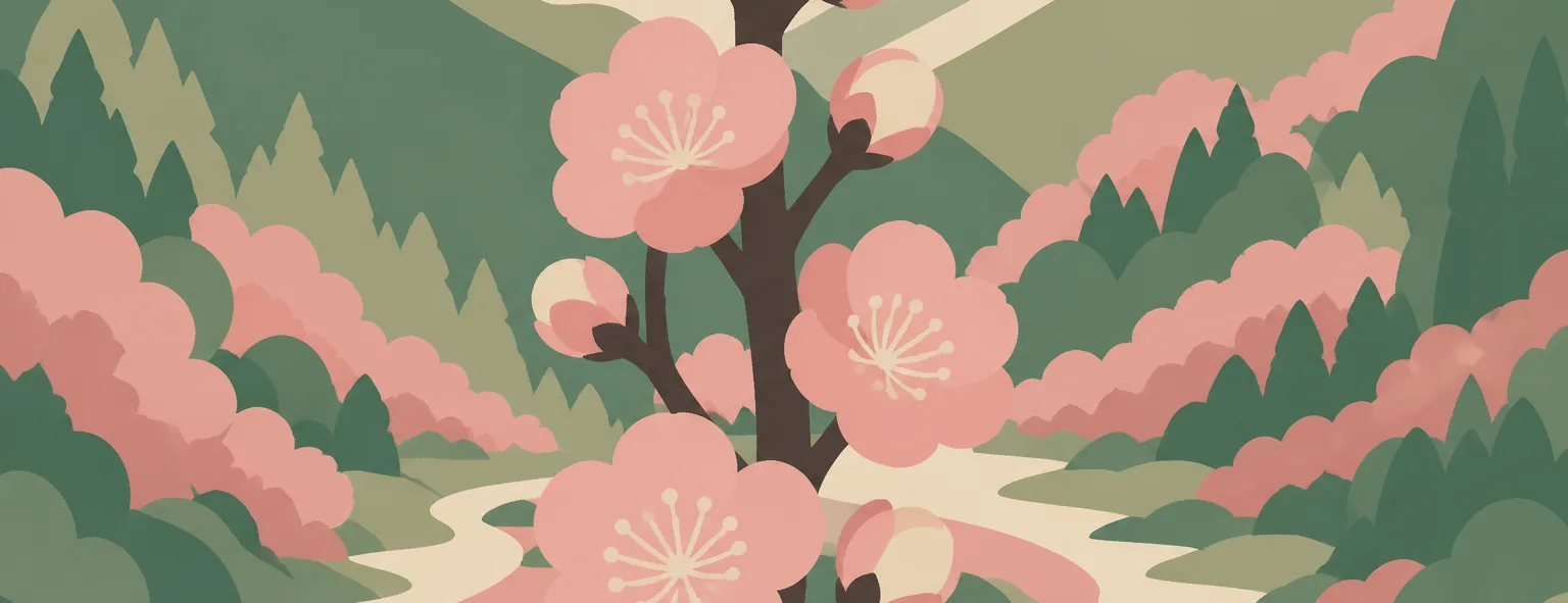 越生翔桜高校のイメージイラスト