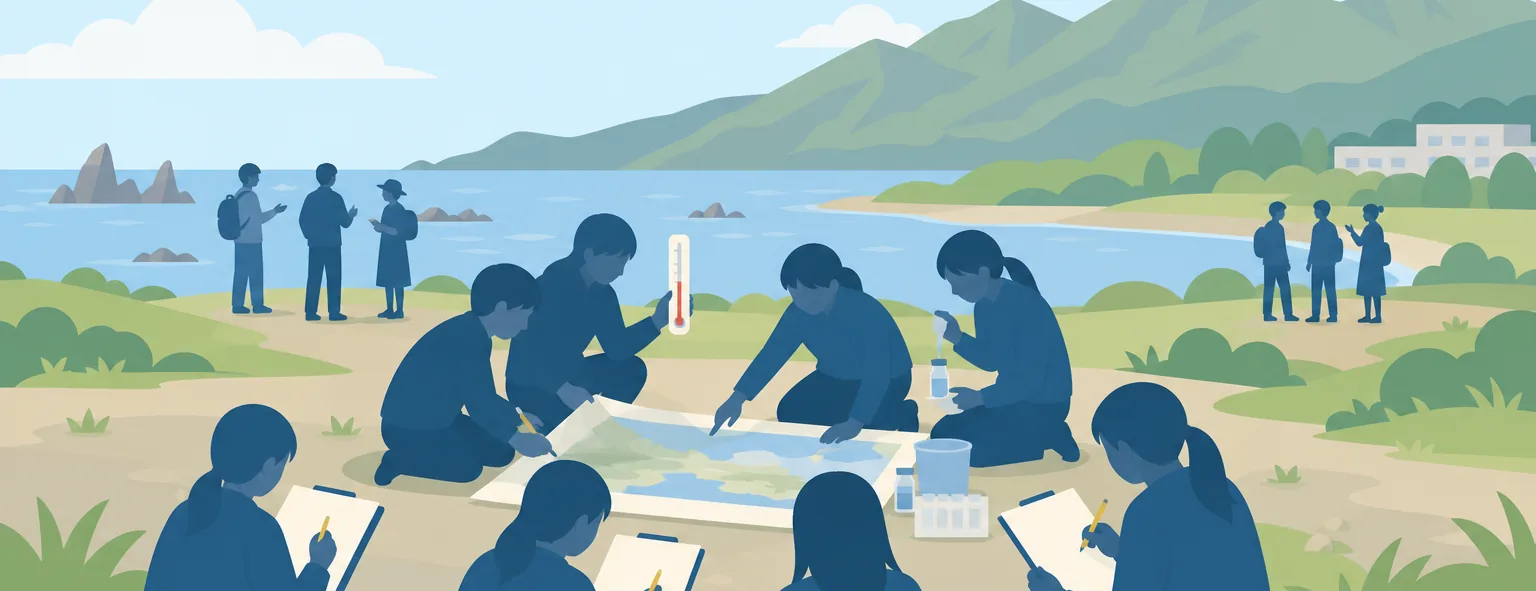 北海道清里高校のイメージイラスト