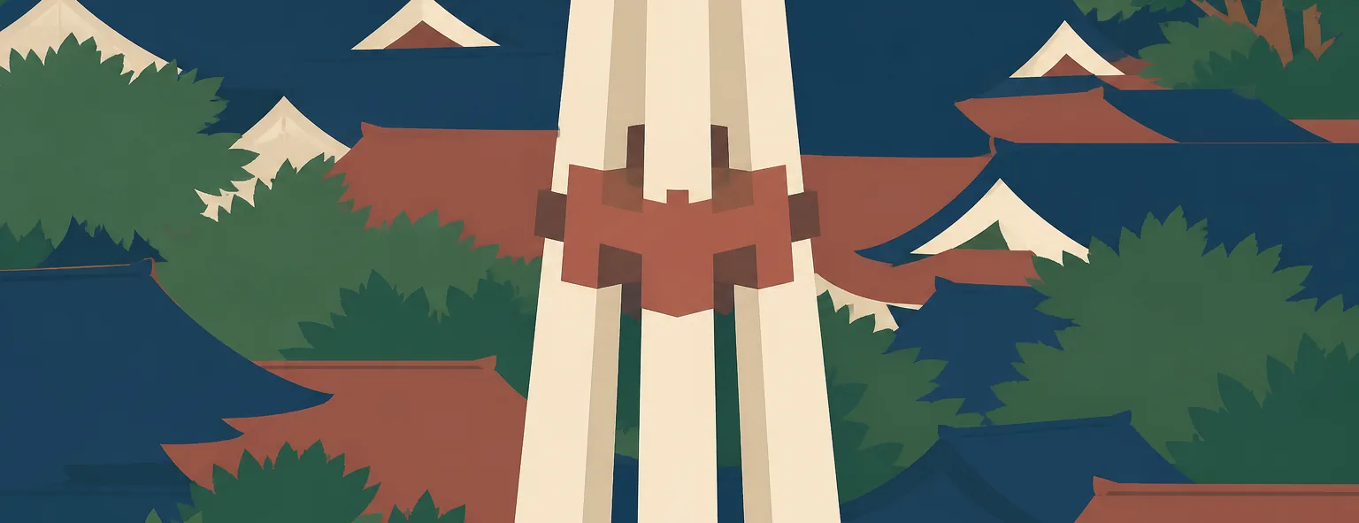 武蔵丘高校のイメージイラスト