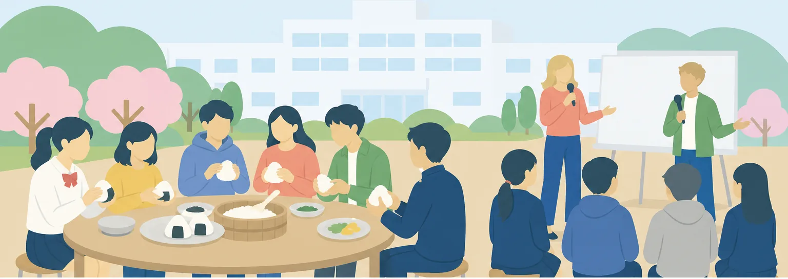 北海道名寄高校のイメージイラスト