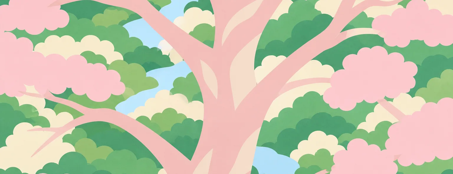 大泉桜高校のイメージイラスト