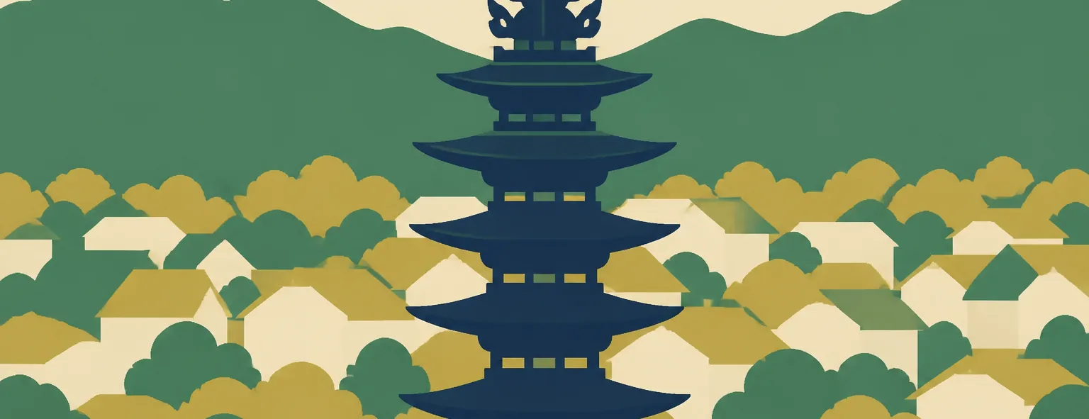 岡山大安寺中等教育学校のイメージイラスト