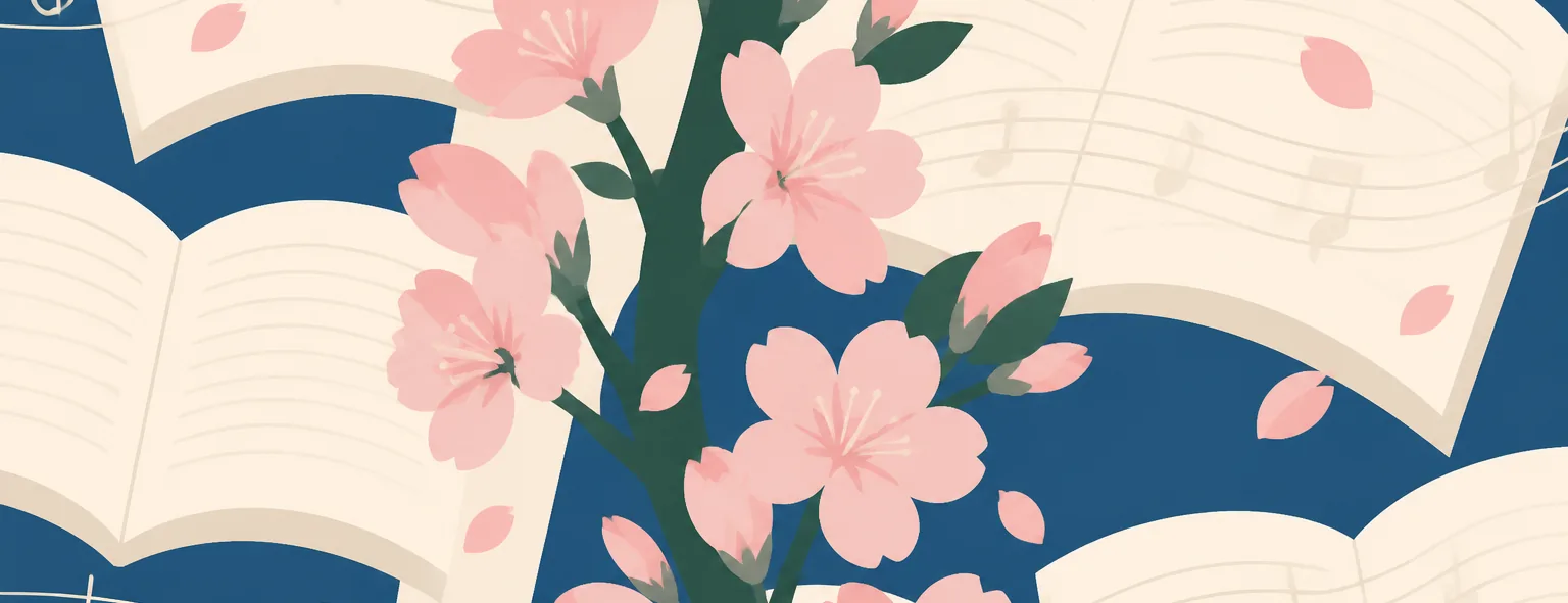 桜和高校のイメージイラスト