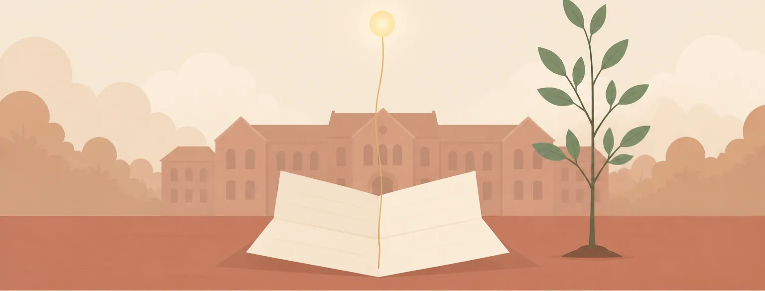 西南学院高校のイメージイラスト