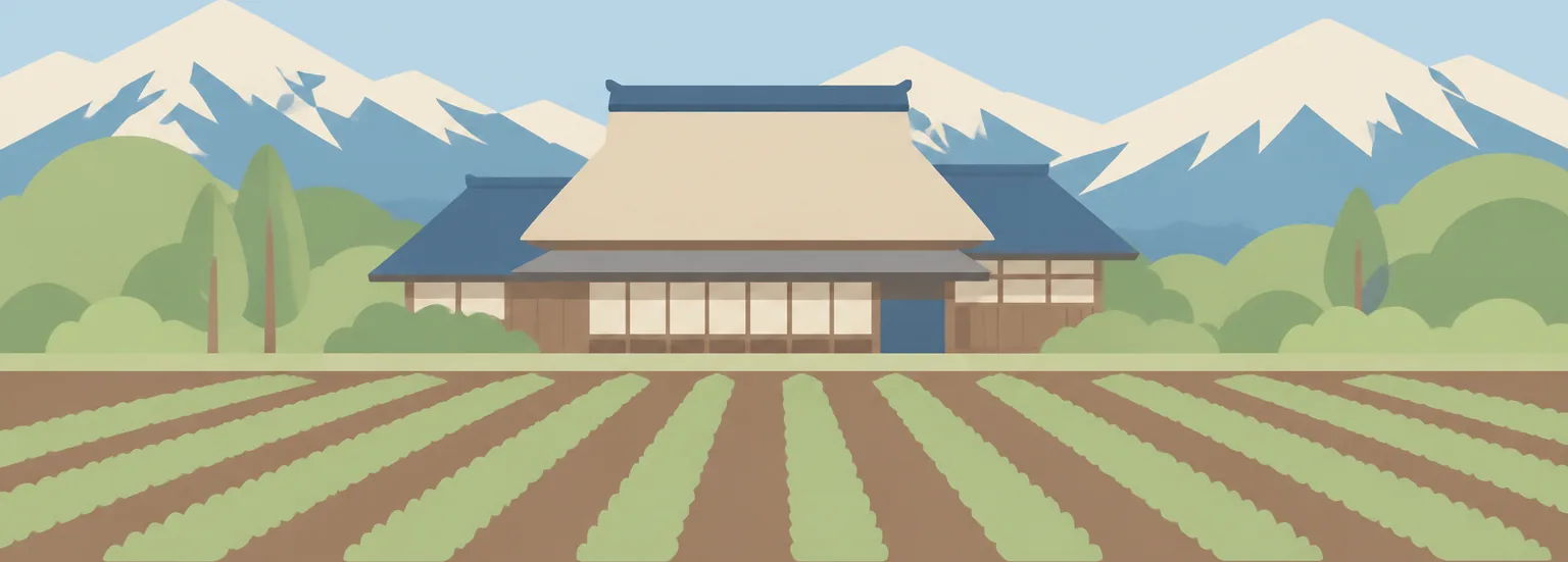 高田農業高校のイメージイラスト