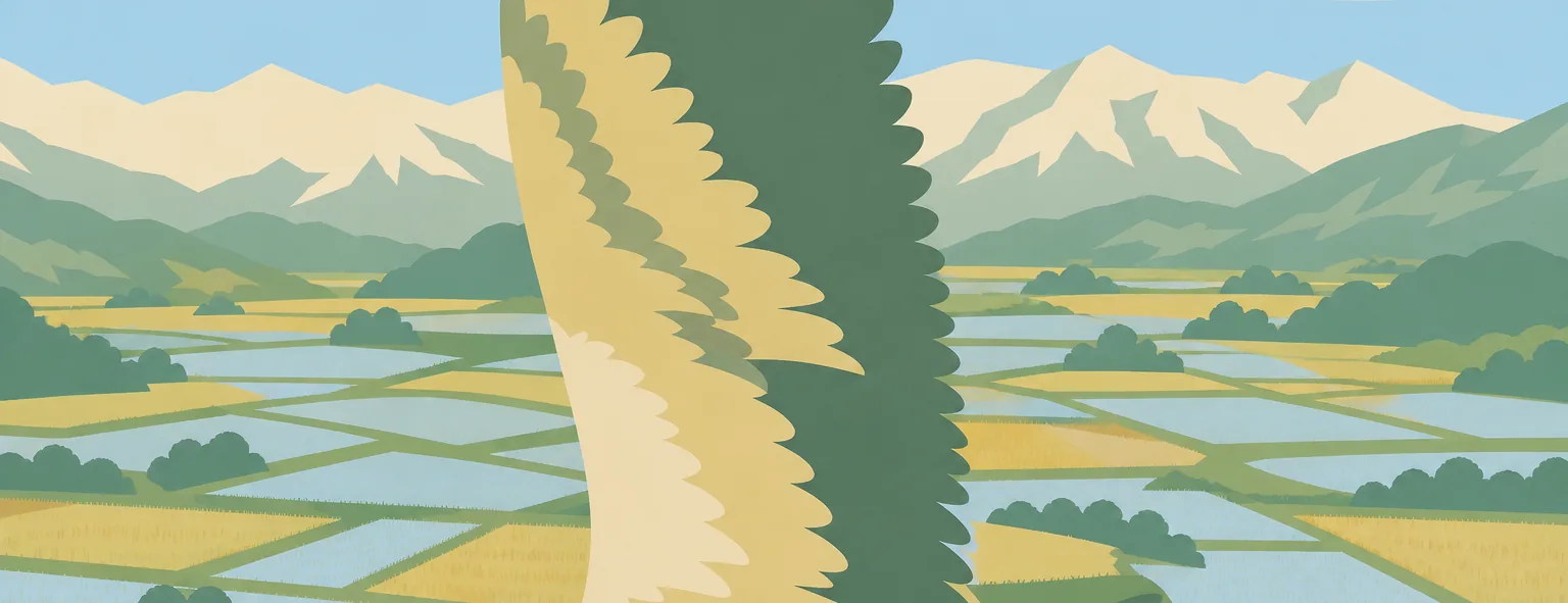 北海道鷹栖高校のイメージイラスト