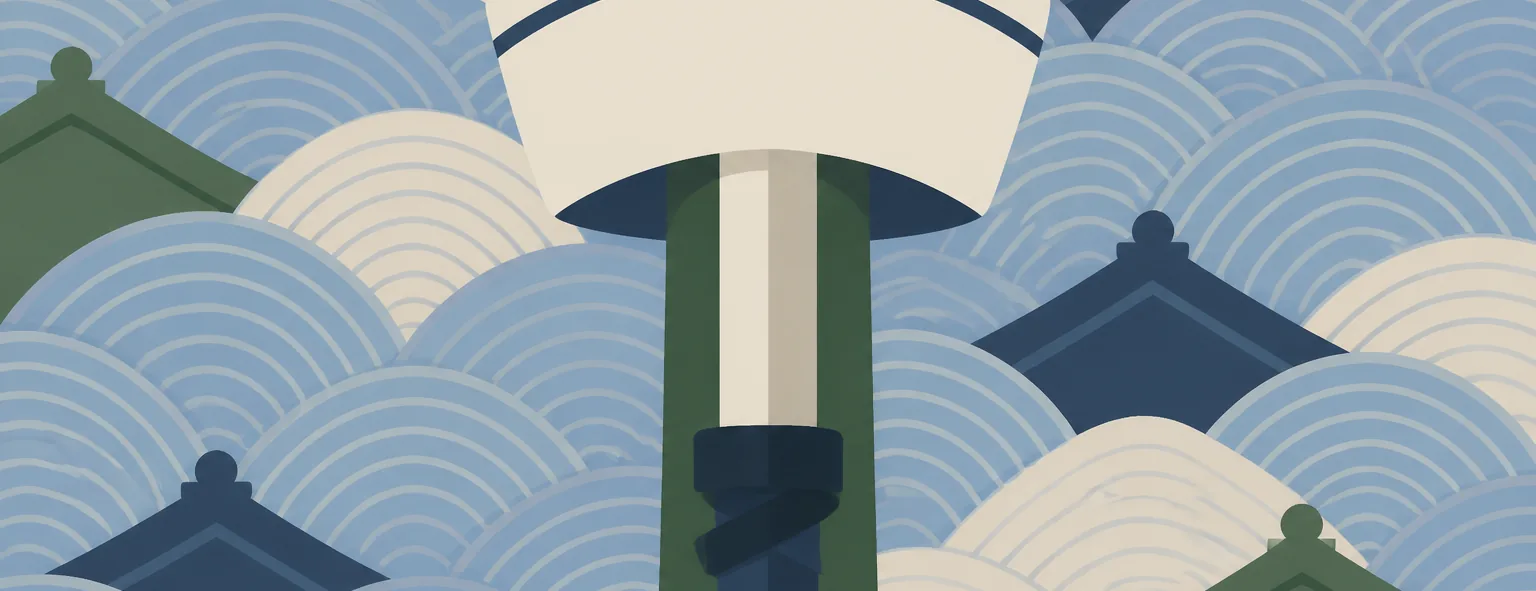 山口県鴻城高校のイメージイラスト