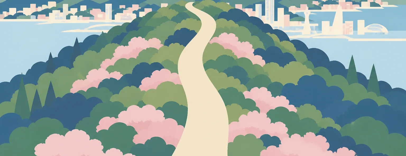 夢野台高校のイメージイラスト