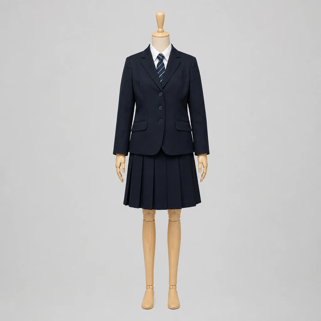 市立札幌藻岩高校の女子の制服のイメージ