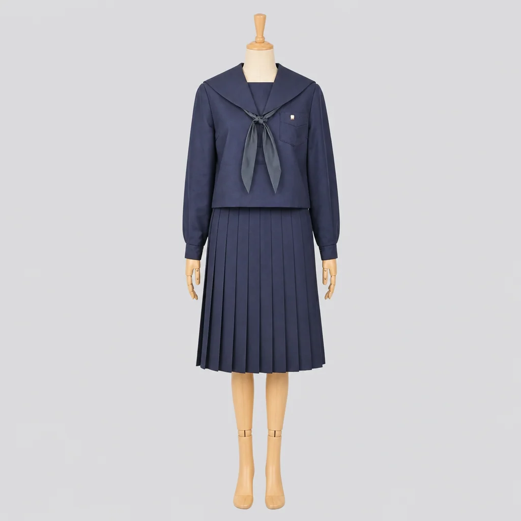 北海道小樽桜陽高校の女子の制服のイメージ