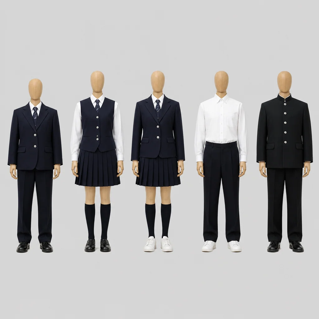 北海道帯広南商業高校の制服のイメージ