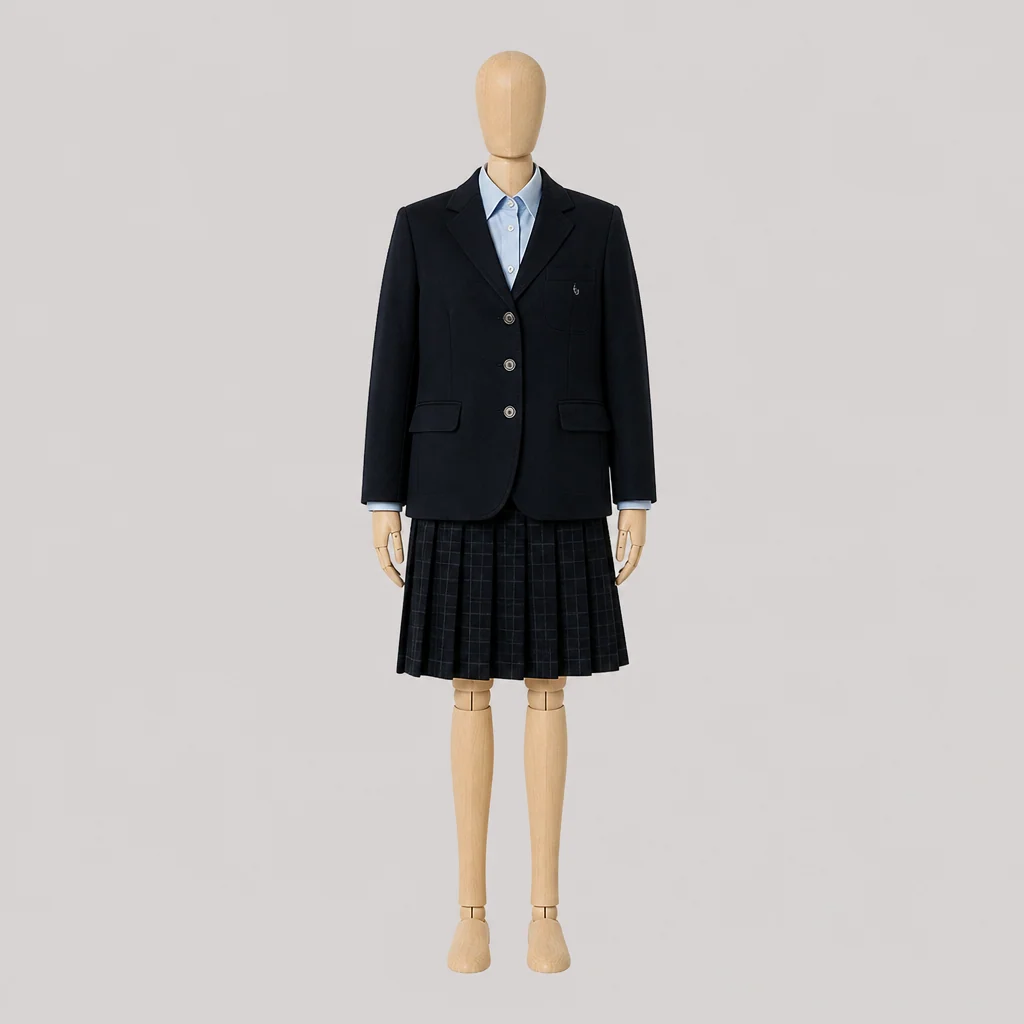 北海道倶知安高校の女子の制服のイメージ