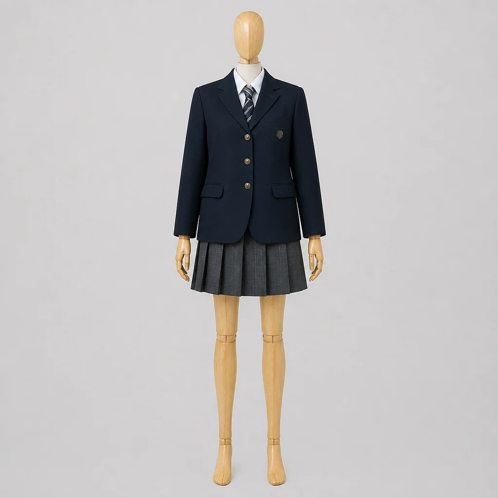 北海道池田高校の女子の制服のイメージ