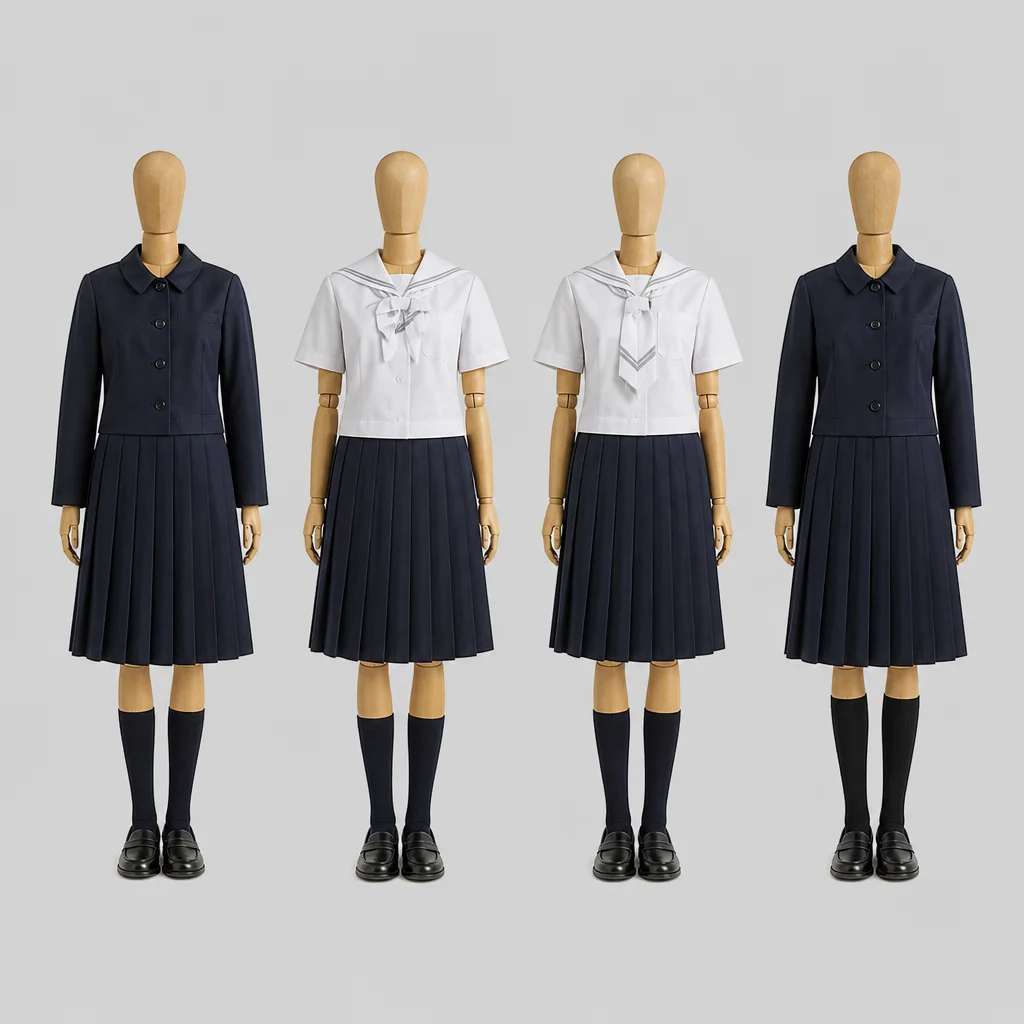藤女子高校の制服のイメージ