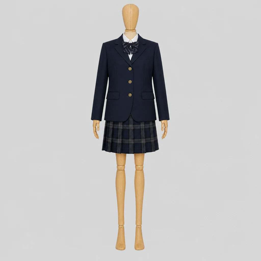 札幌北斗高校の女子の制服のイメージ