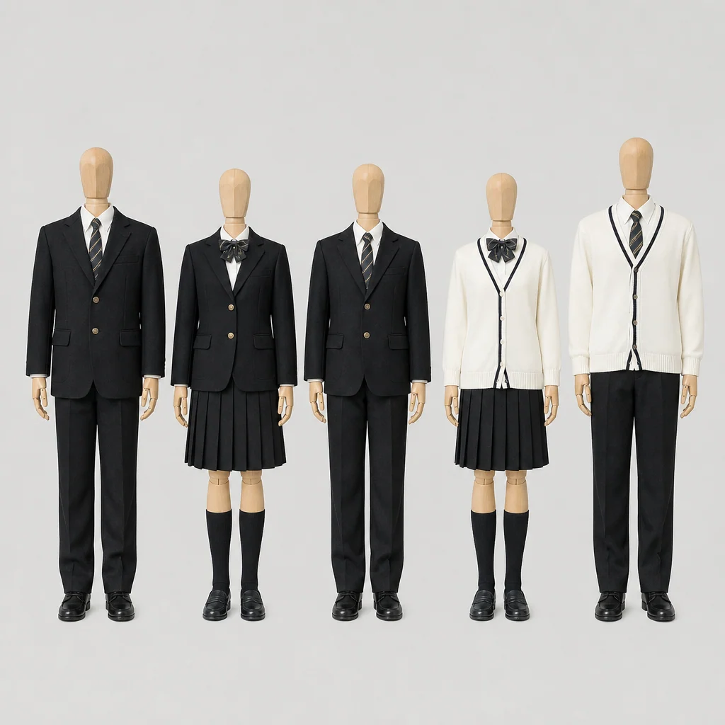 北星学園大学附属高校の制服のイメージ