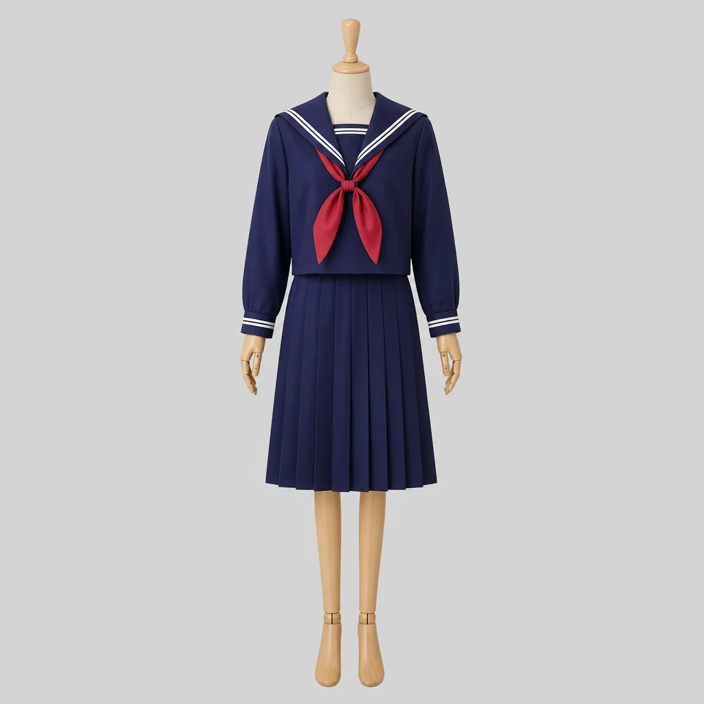 遺愛女子高校の制服のイメージ