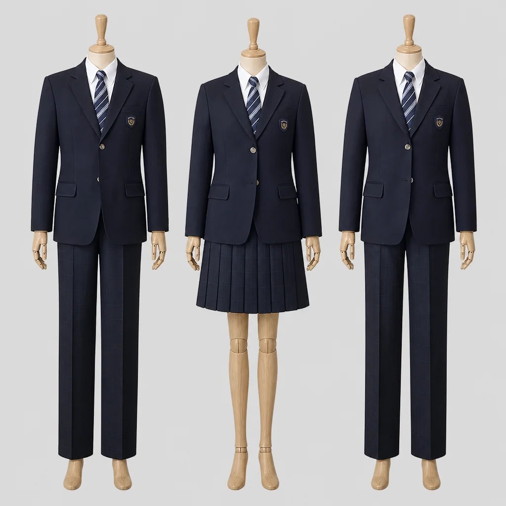 木造高校の制服のイメージ
