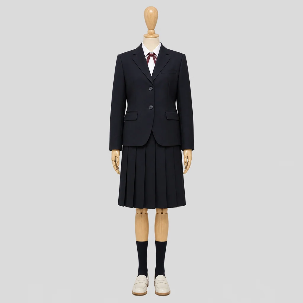 三沢商業高校の制服のイメージ
