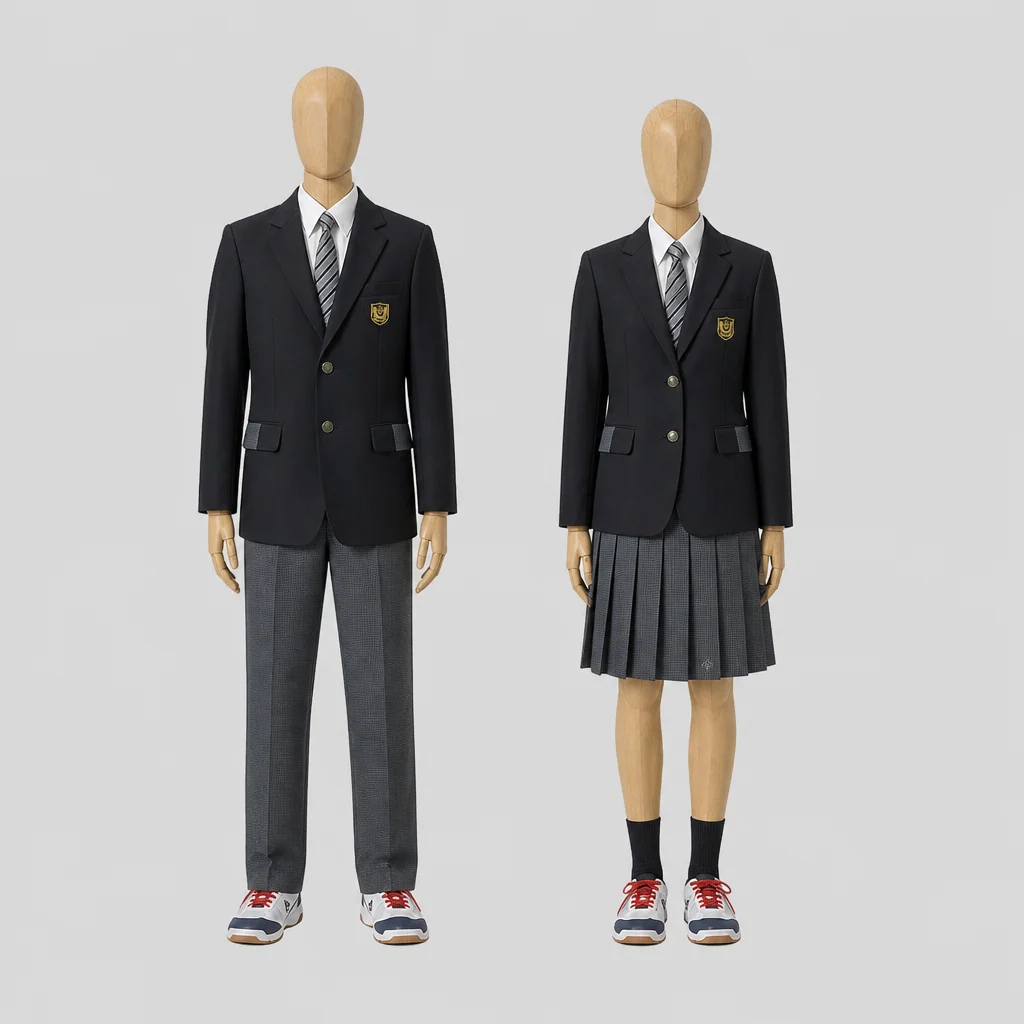 東奥学園高校の制服のイメージ
