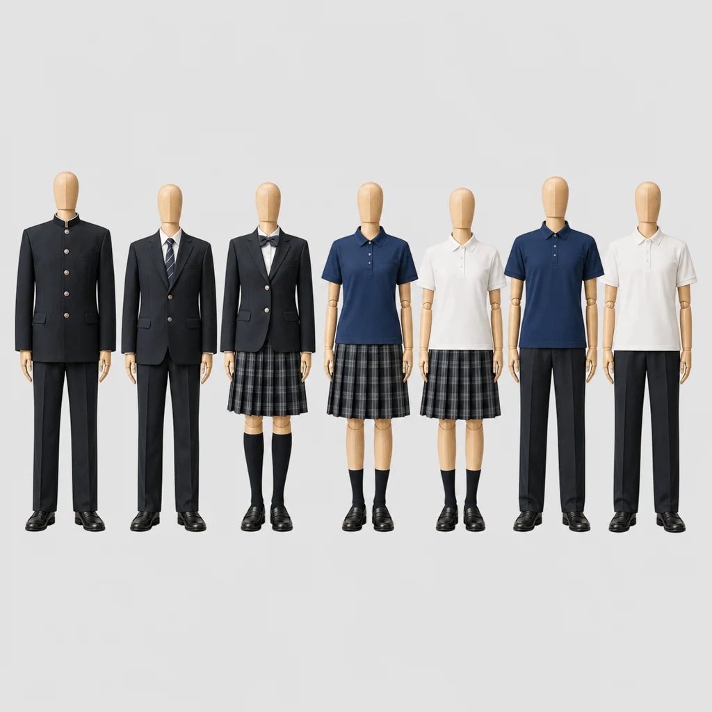 八戸工業大学第一高校の制服のイメージ