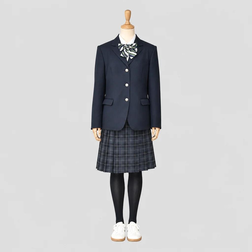 沼宮内高校の制服のイメージ