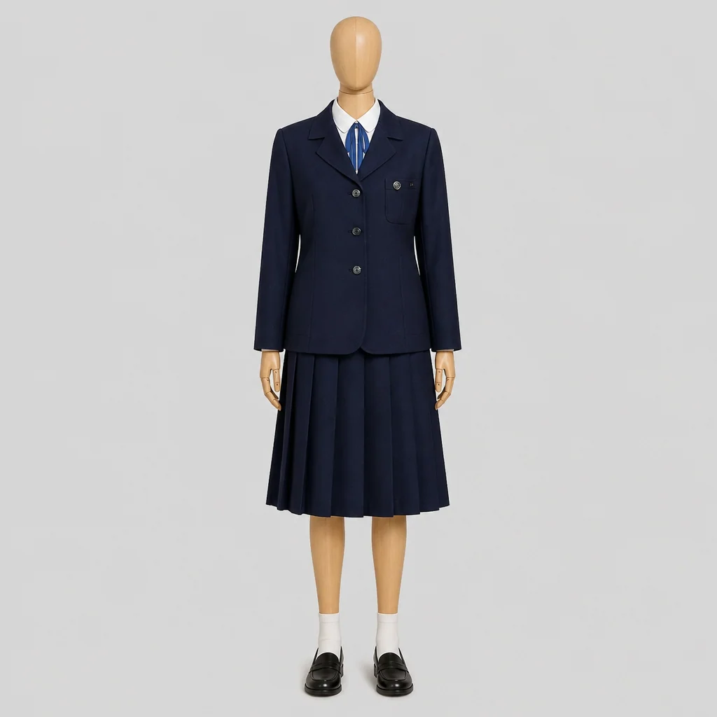 遠野高校の制服のイメージ