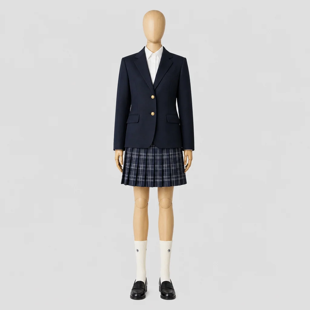 北上翔南高校の女子の制服のイメージ