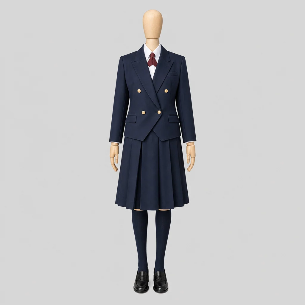 西和賀高校の制服のイメージ