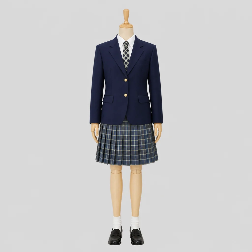 高田高校の制服のイメージ