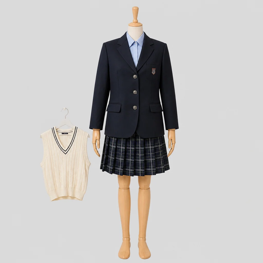 盛岡誠桜高校の女子の制服のイメージ