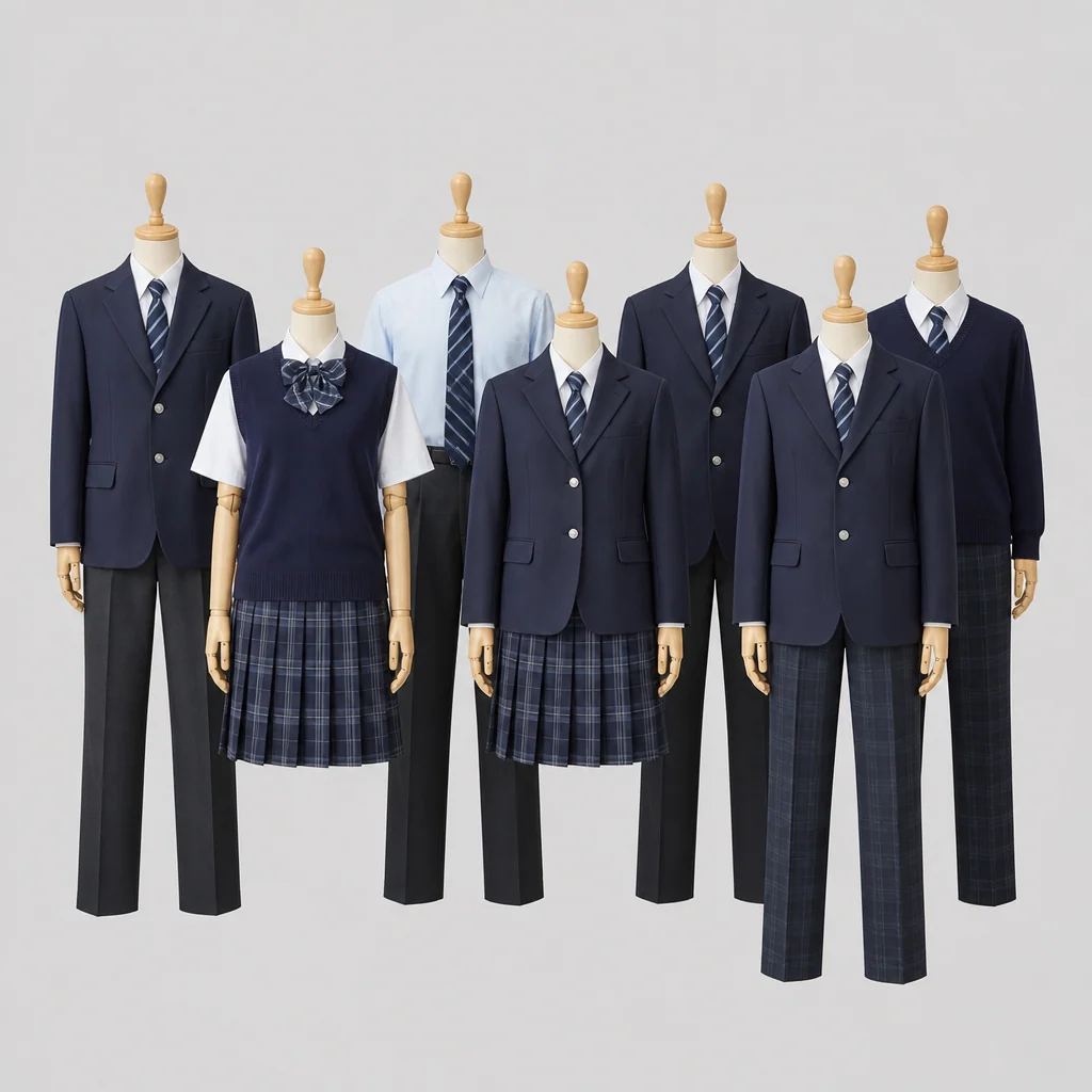 一関学院高校の制服のイメージ