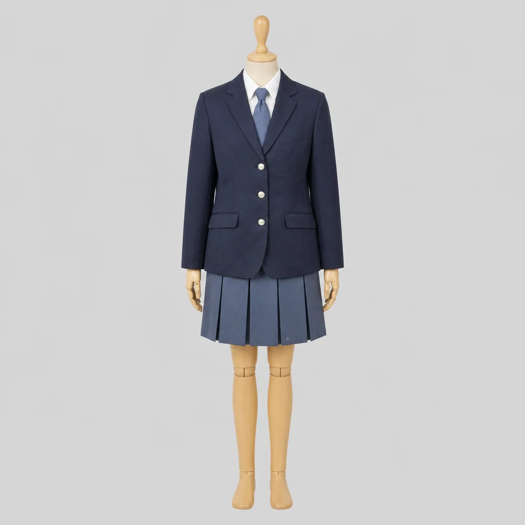 宮城県名取北高校の制服のイメージ