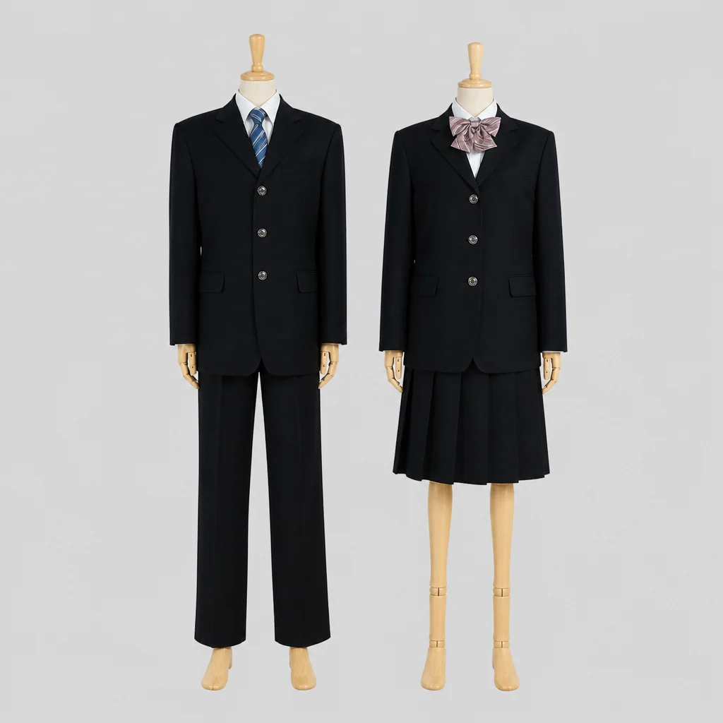 宮城県登米総合産業高校の制服のイメージ