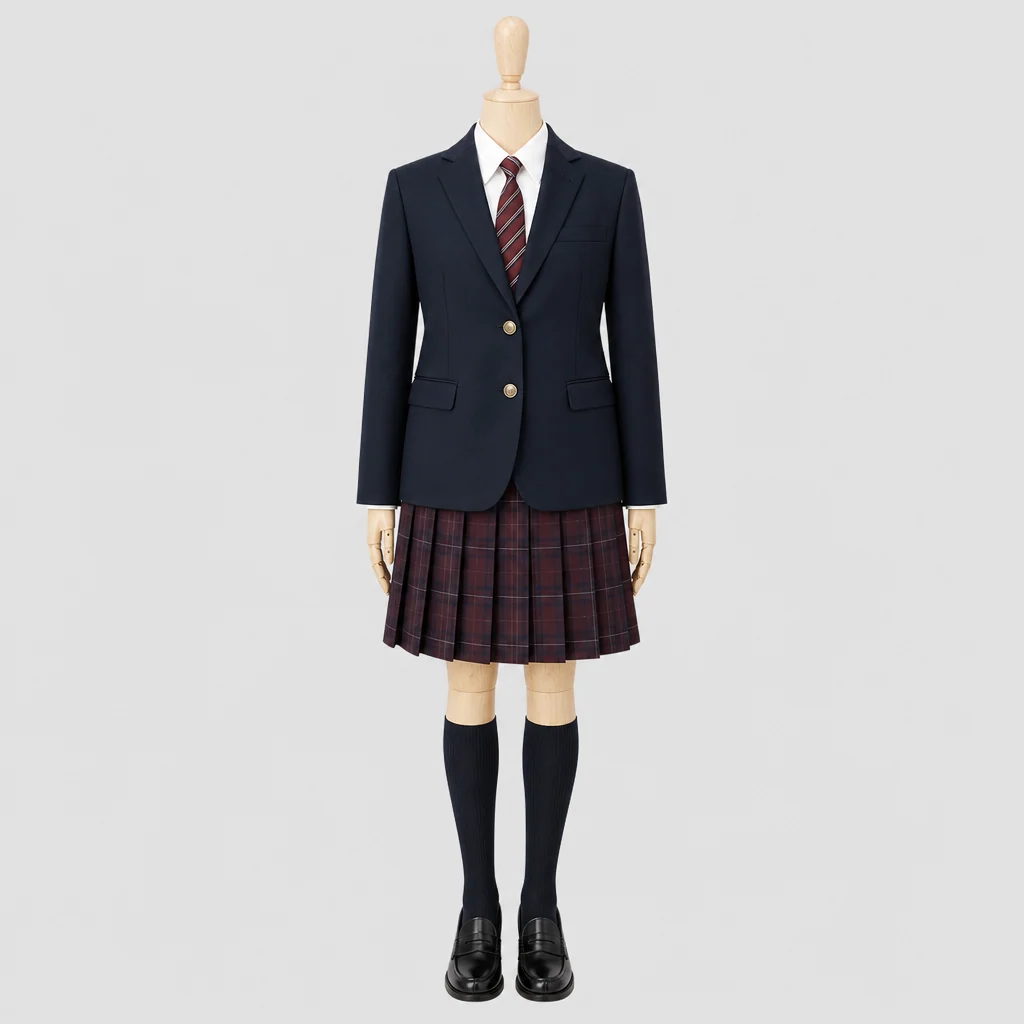 宮城県田尻さくら高校の制服のイメージ