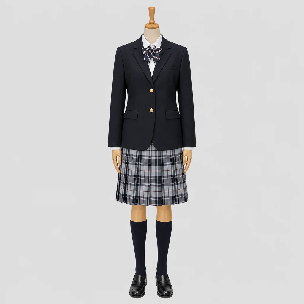 宮城県黒川高校の制服のイメージ