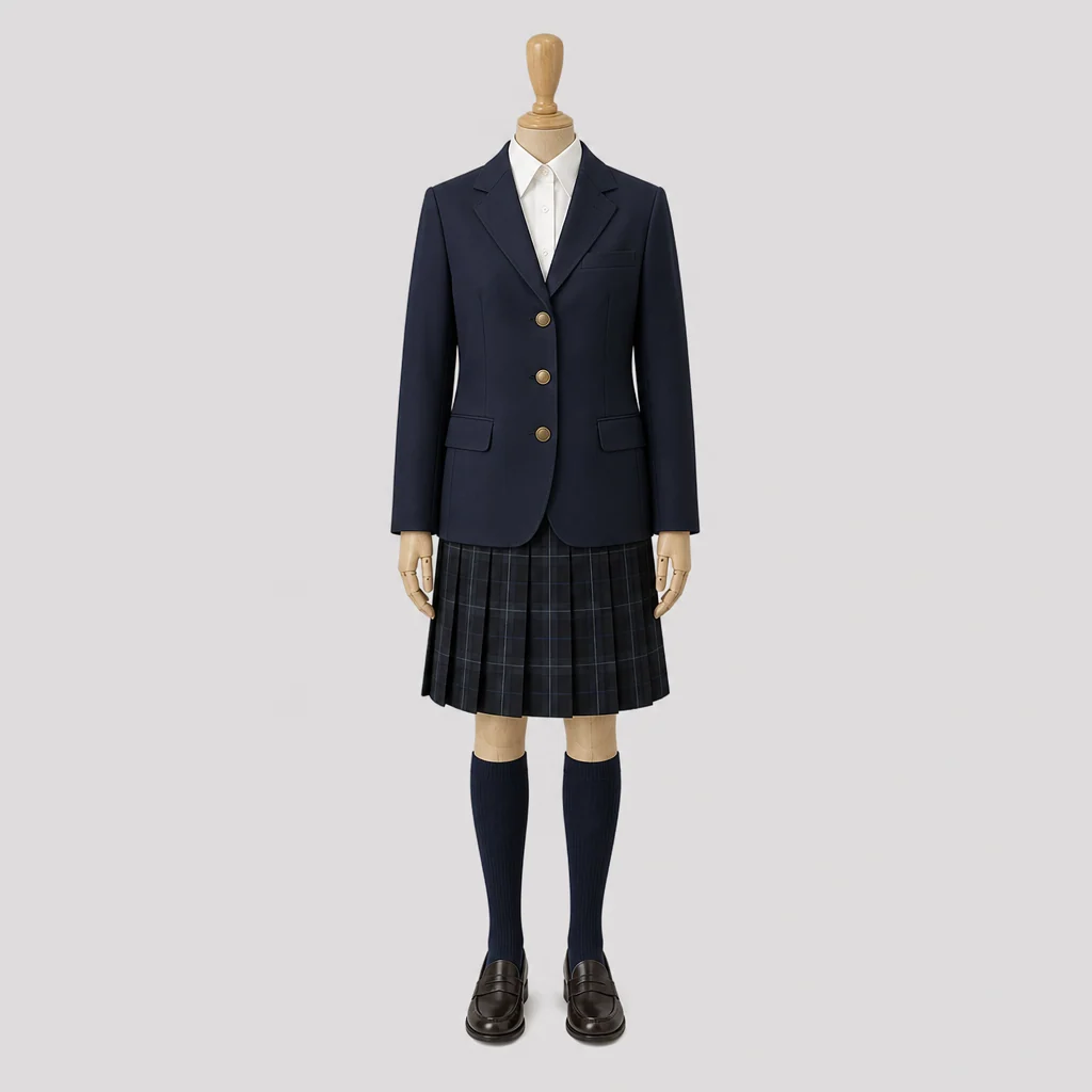 平成高校の女子の制服のイメージ