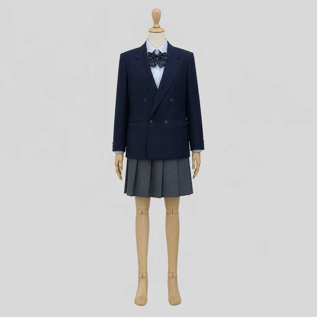 仁賀保高校の女子の制服のイメージ