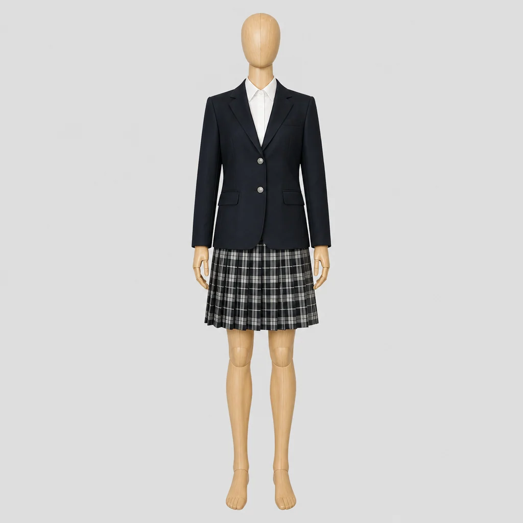 北村山高校の制服のイメージ