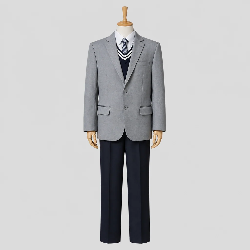 九里学園高校の制服のイメージ