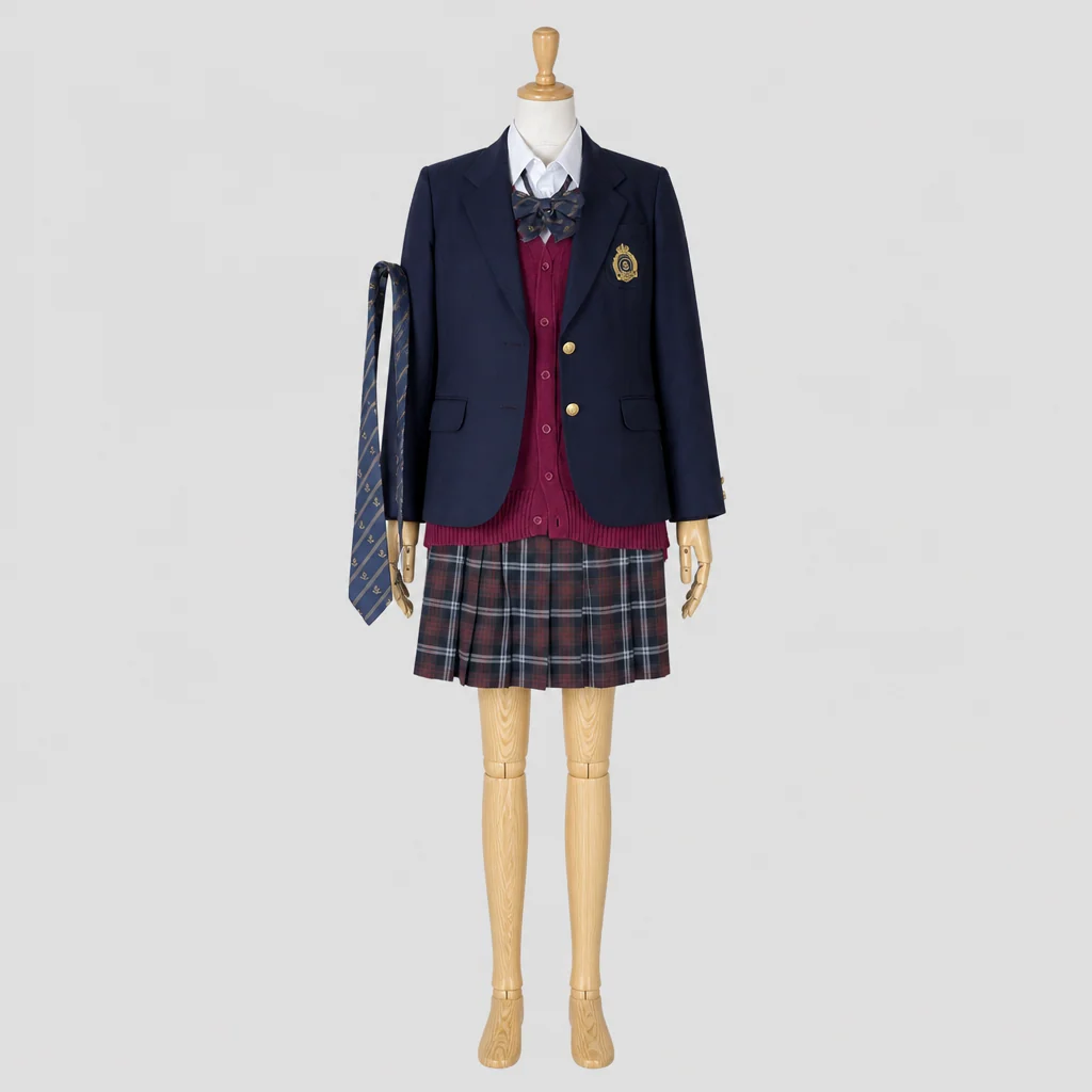 羽黒高校の制服のイメージ
