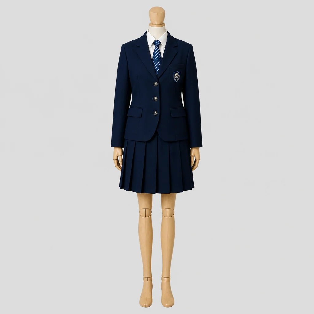 福島西高校の制服のイメージ