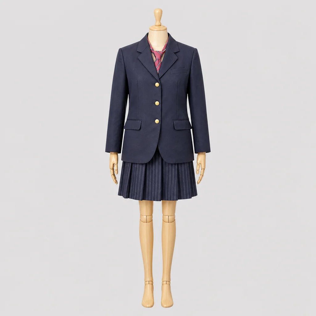 会津学鳳高校の制服のイメージ