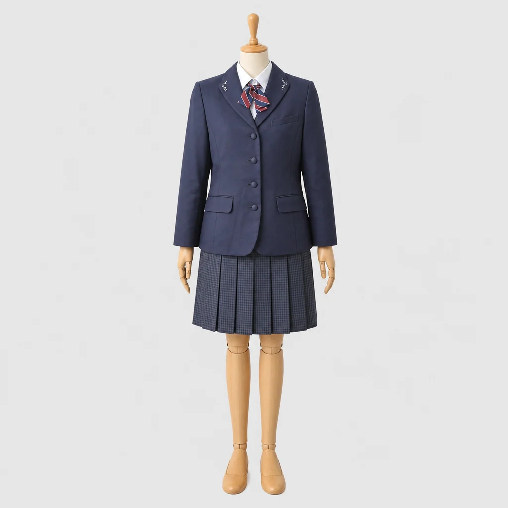 磐城高校の女子の制服のイメージ