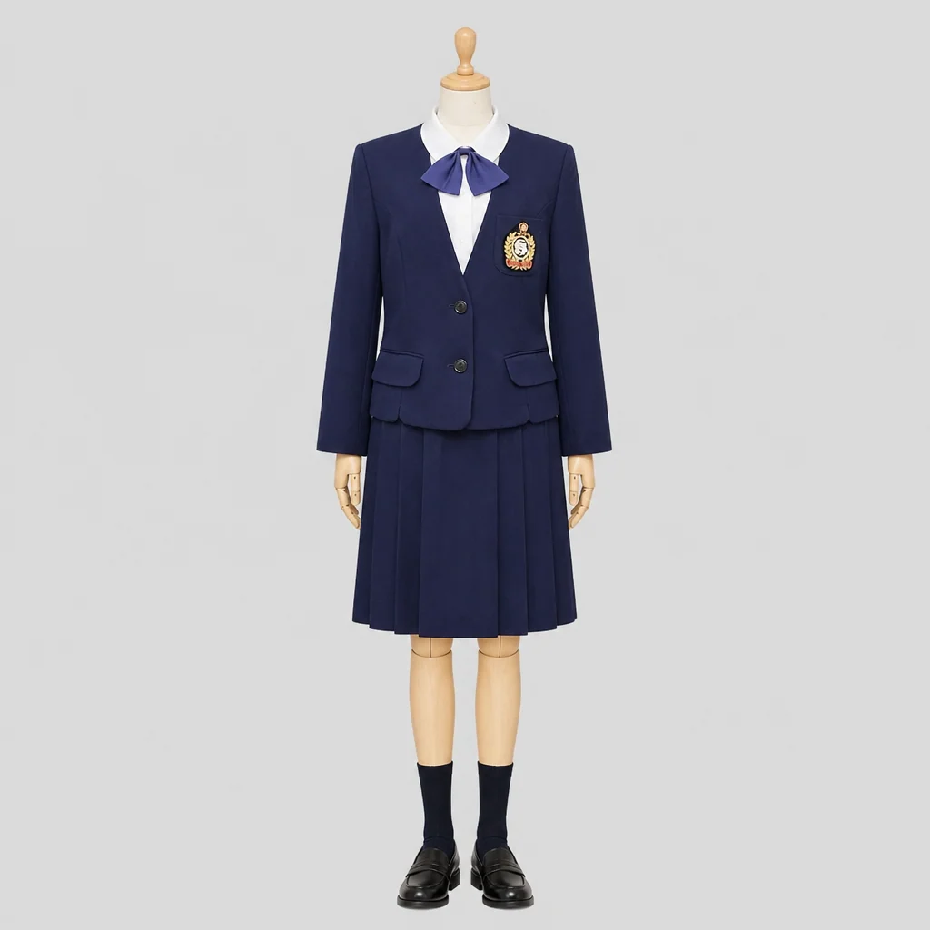 白河高校の制服のイメージ