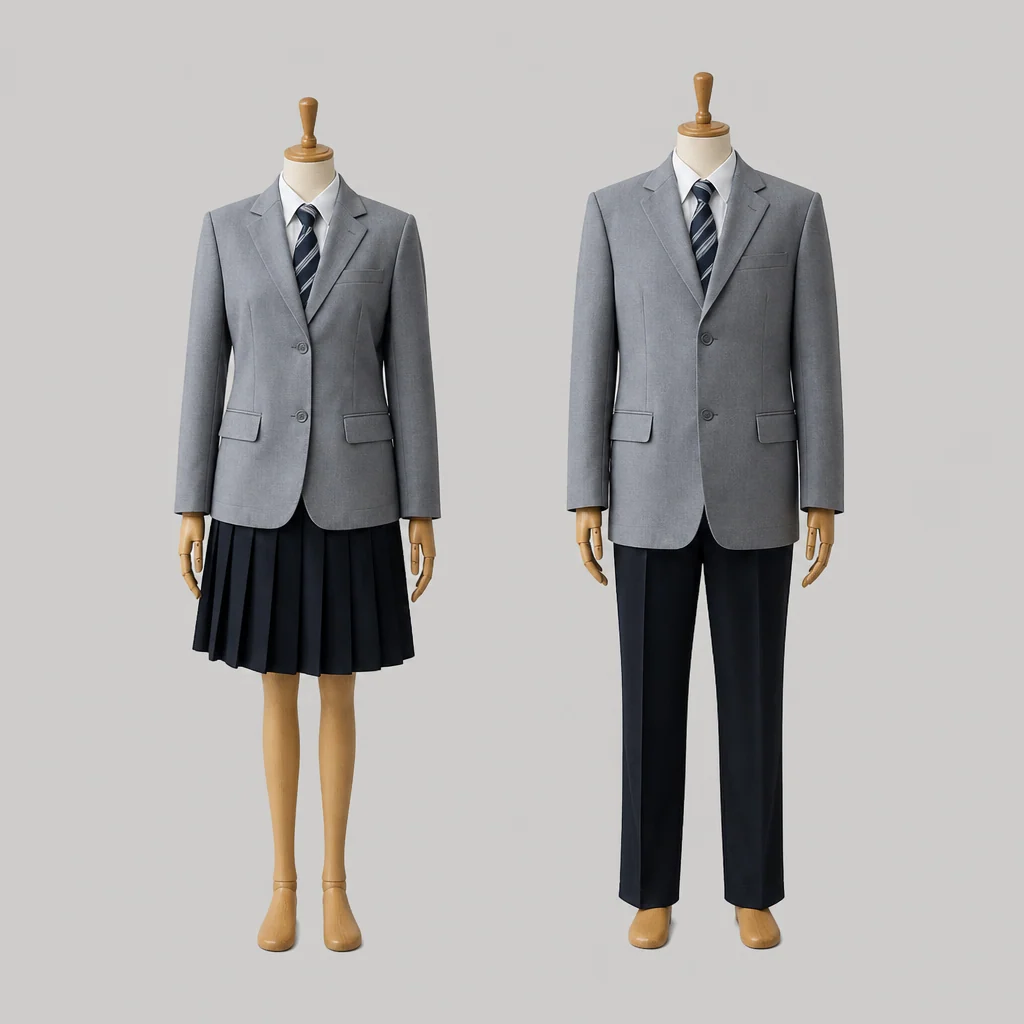 喜多方高校の制服のイメージ